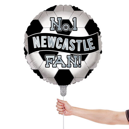 No. 1 Newcastle Fan Football Round Foil Helium Balloon 46cm / 18 in Product Gallery Image