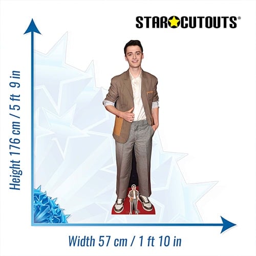 Noah Schnapp Brown Suit Lifesize Cardboard Cutout 176cm Product Gallery Image