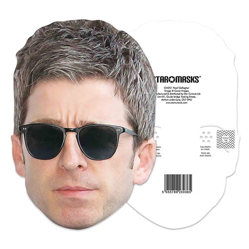 Noel Gallagher Cardboard Face Mask Product Gallery Image