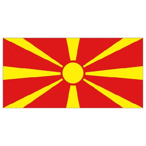 North Macedonia Flag - 5 x 3 Ft Product Image