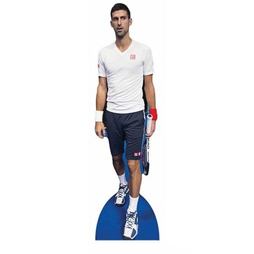 Novak Djokovic Lifesize Cardboard Cutout - 186cm Product Gallery Image