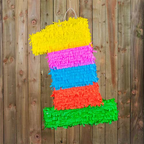 Number 1 Standard Pinata 50cm Product Gallery Image