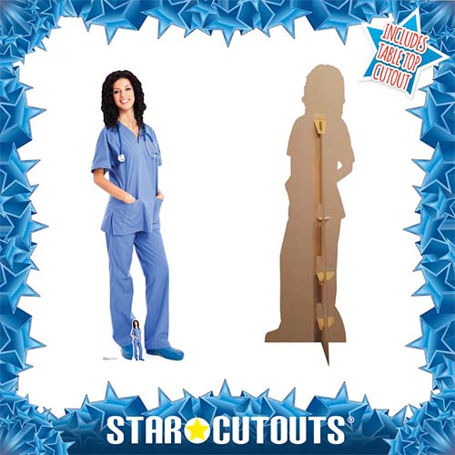 Nurse Lifesize Cardboard Cutout 176cm Product Gallery Image