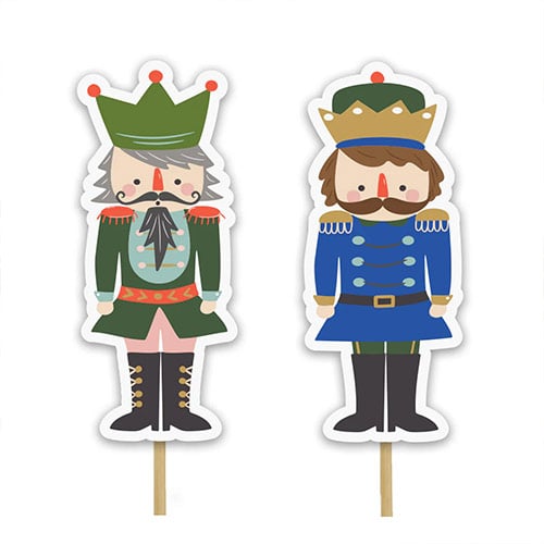Nutcracker Christmas Cupcake Kit - Pack of 28 Product Gallery Image