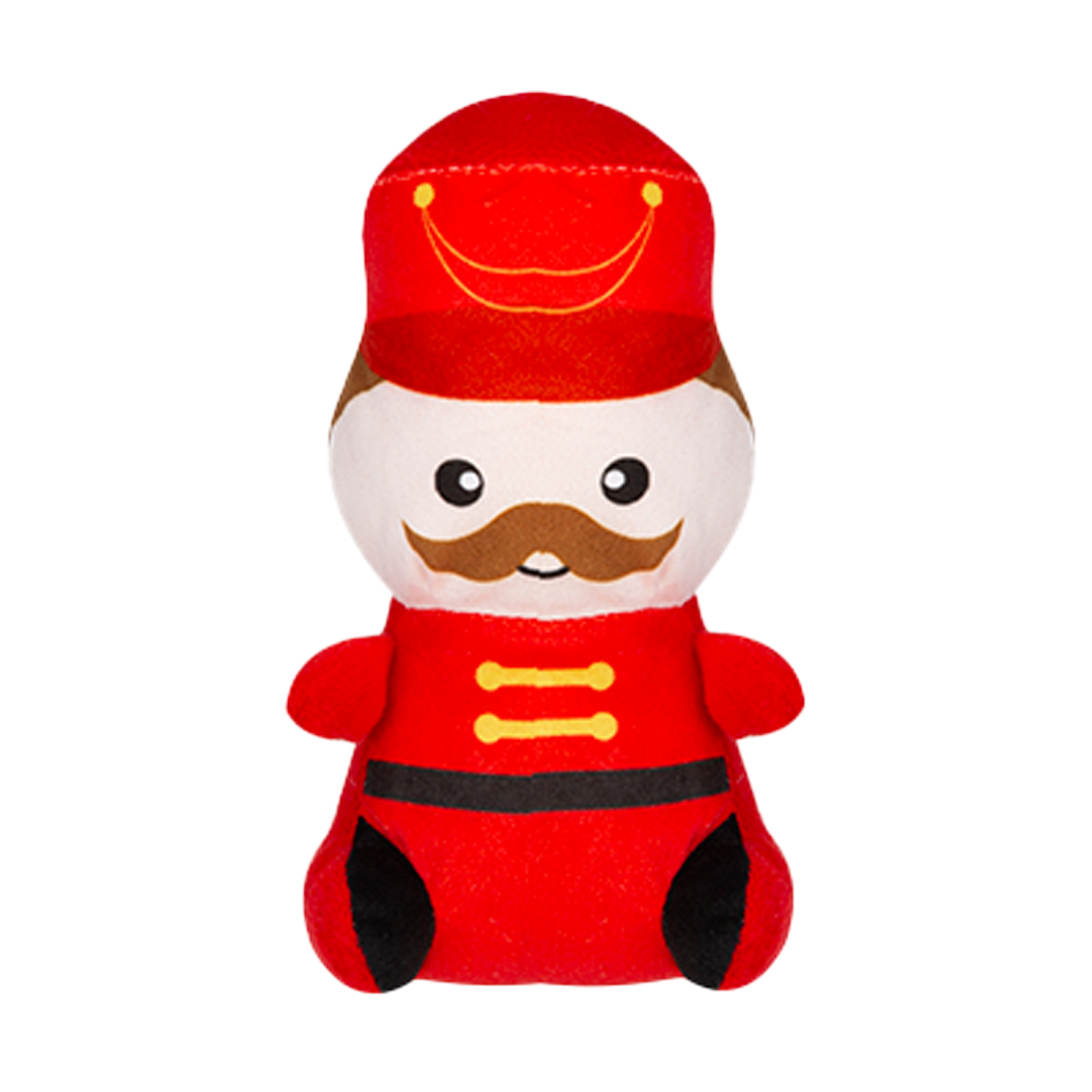 Nutcracker Christmas Plush Soft Toy 18cm