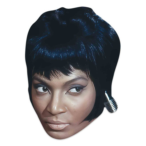 Nyota Uhura Star Trek Nichelle Nichols Cardboard Face Mask Product Gallery Image