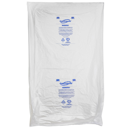 OakTree Large Balloon Transportation Plastic Transparent Bags - Pack of 50