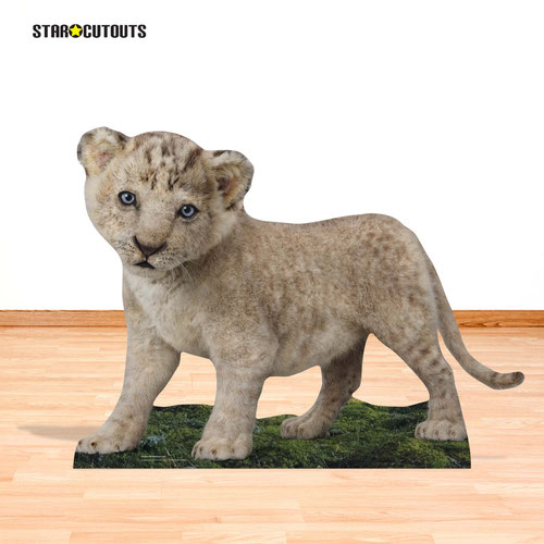 Official Universal Pictures Wicked Lion Cub Star Mini Cardboard Cutout 66cm Product Gallery Image
