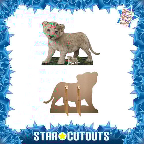 Official Universal Pictures Wicked Lion Cub Star Mini Cardboard Cutout 66cm Product Gallery Image