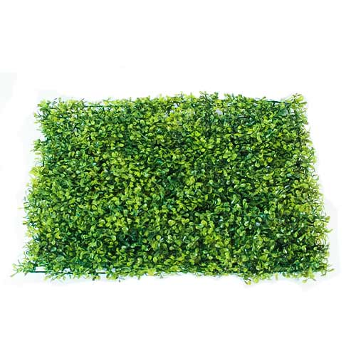 Olive Green Artificial Plant Wall Panel Background 60cm x 40cm Product Image