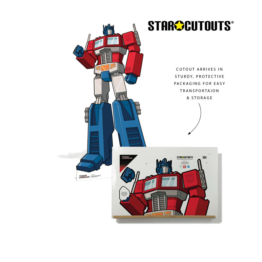 Optimus Prime Transformers Animation Lifesize Cardboard Cutout 191cm Product Gallery Image