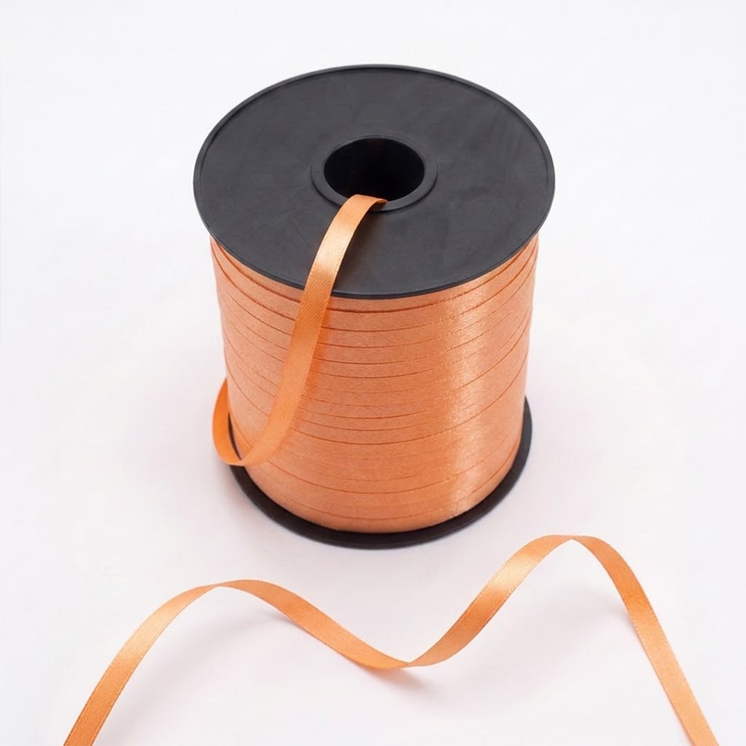 Orange Curling Ribbon 546 yd / 500m