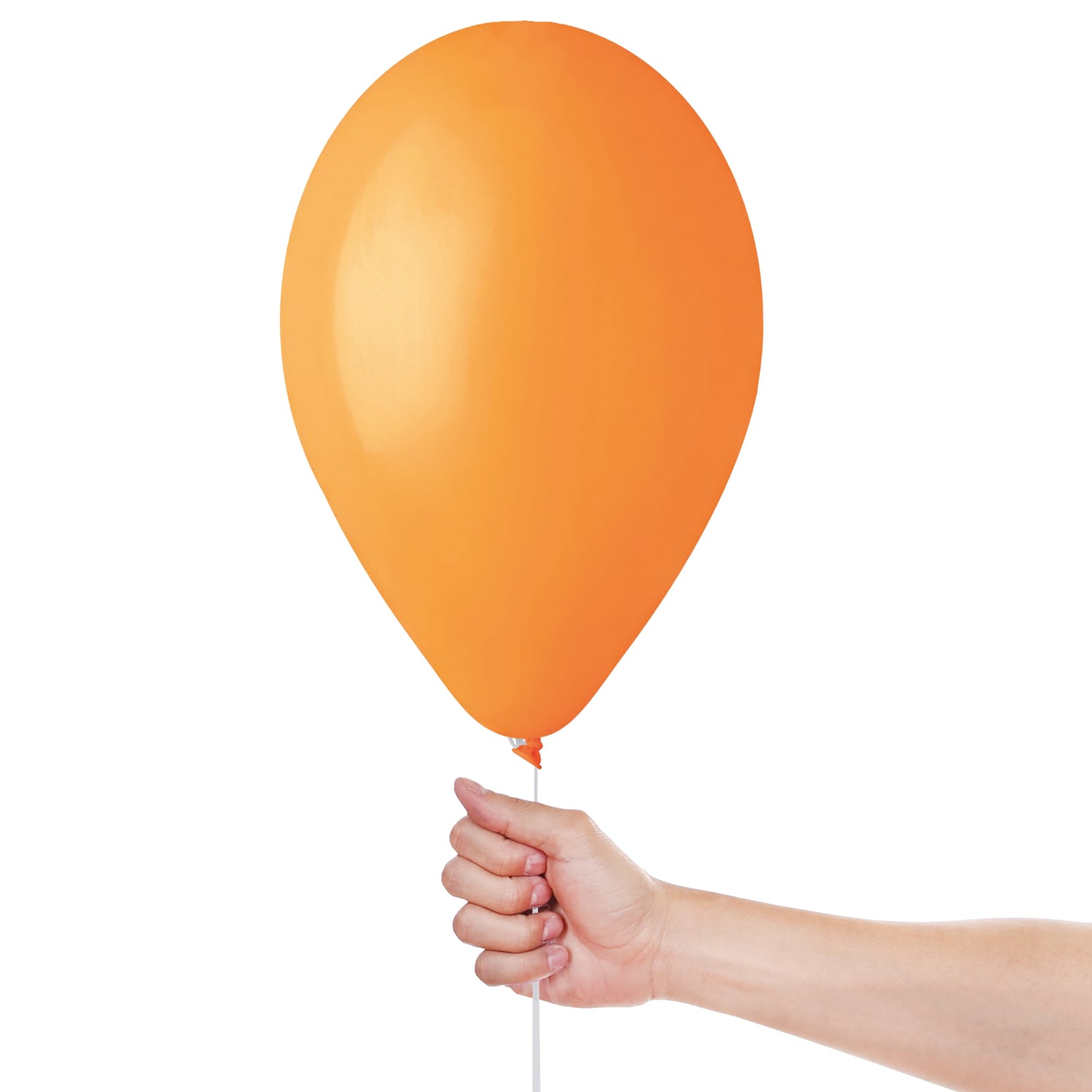 Orange Latex Balloon 23cm / 9 in - Single Product Gallery Image
