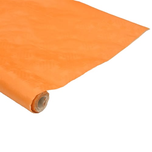 Orange Paper Banquet Roll Tablecover 7m x 1.2m Product Gallery Image