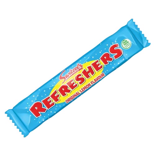 Original Lemon Swizzels Refresher Chew Bar Vegan Sweet 18g Partyrama