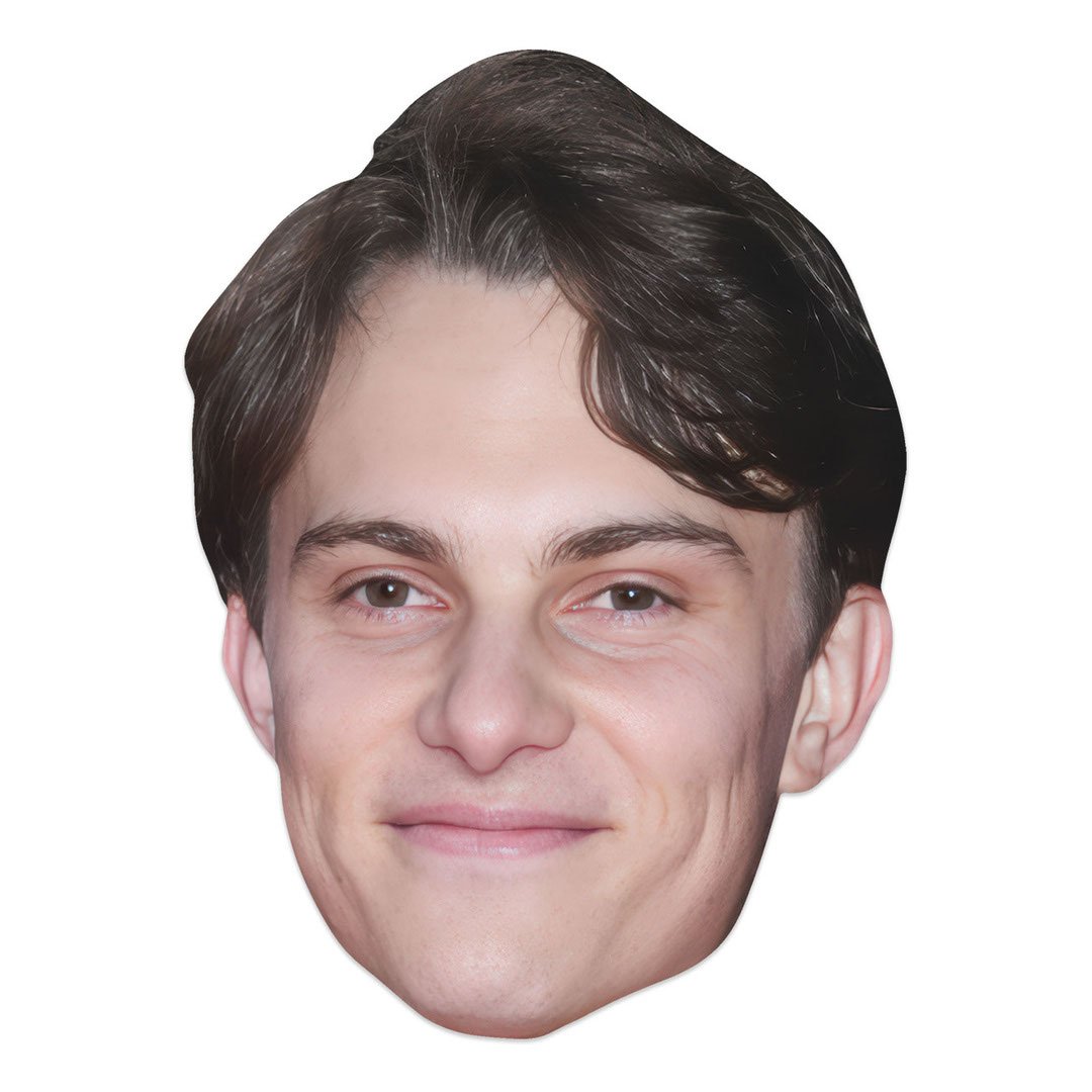 Oscar Piastri Cardboard Face Mask Product Gallery Image