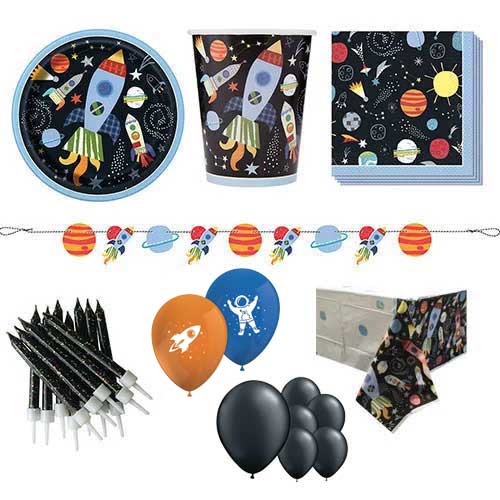 Outer Space 16 Person Deluxe Party Pack Product Image