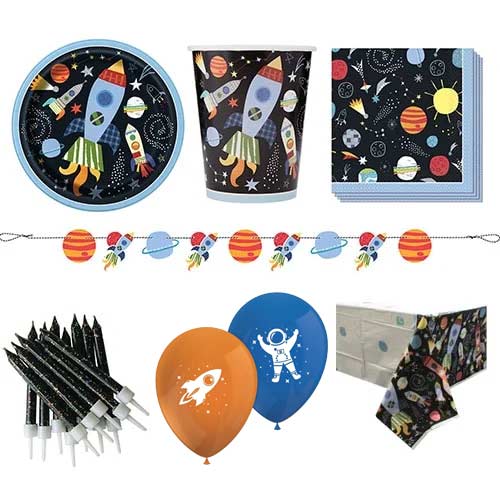 Outer Space 8 Person Deluxe Party Pack Product Image