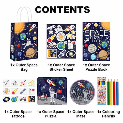 Outer Space Pre-Filled Party Favour Bag Product Gallery Image