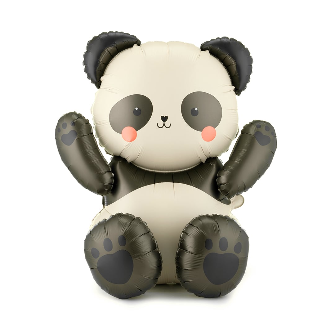 Panda Bear Giant Sitting Air Fill Foil Balloon 95cm / 37 in