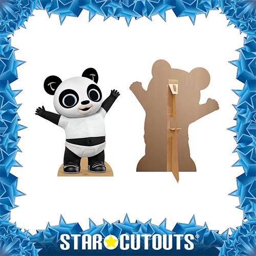 Bing Pando Baby Panda Star Mini Cardboard Cutout 76cm Product Gallery Image