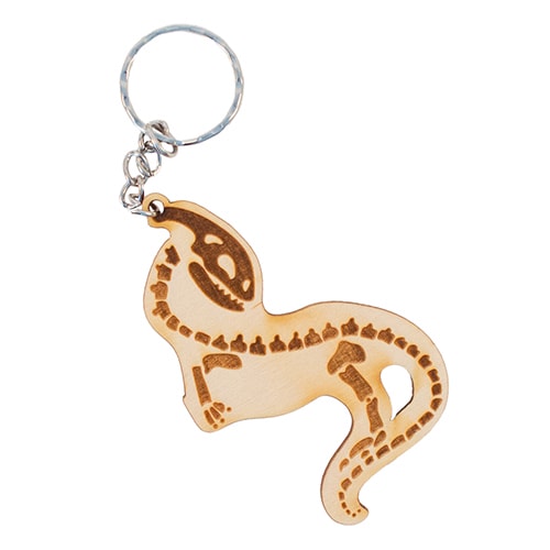 Parasaurolophus Dinosaur Keyring Product Gallery Image