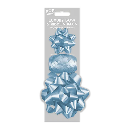 Pastel Blue Luxury Bow & Ribbon Pack Product Image