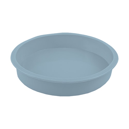 Pastel Blue Silicone Round Non-Stick Baking Tray 18cm Product Image