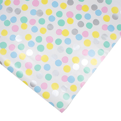 Pastel Dots Gift Wrapping Paper Roll 3m Product Gallery Image