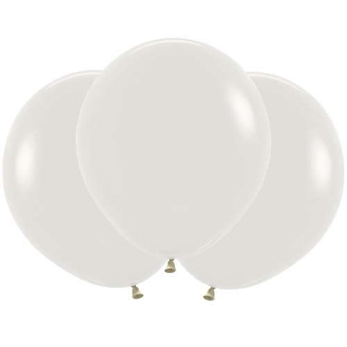 Pastel Dusk Cream Biodegradable Latex Balloons 45cm / 18 in - Pack of 25 Product Image