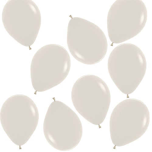 Pastel Dusk Cream Sempertex Biodegradable Mini Latex Balloons 13cm / 5 in - Pack of 50 Product Image