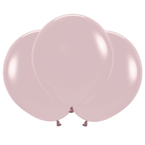 Pastel Dusk Rose Pink Biodegradable Latex Balloons 45cm / 18 in - Pack of 25 Product Image