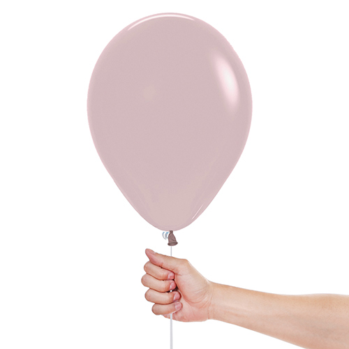 Pastel Dusk Rose Sempertex Biodegradable Latex Balloons 23cm / 9 in - Pack of 50 Product Gallery Image