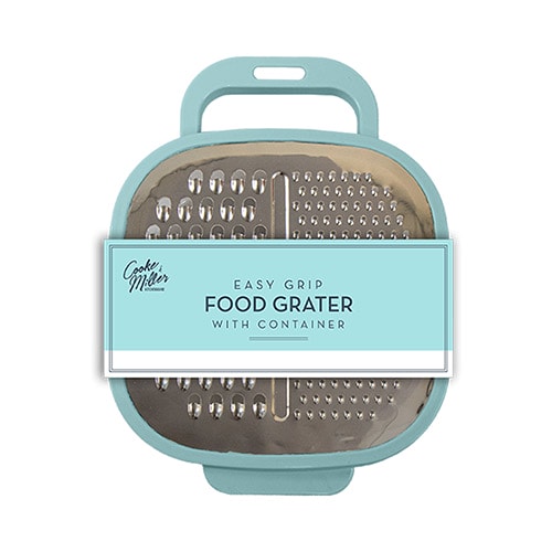 Pastel Green Easy Grip Grater with Container