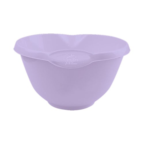 Pastel Lilac Plastic Mixing Bowl 4l
