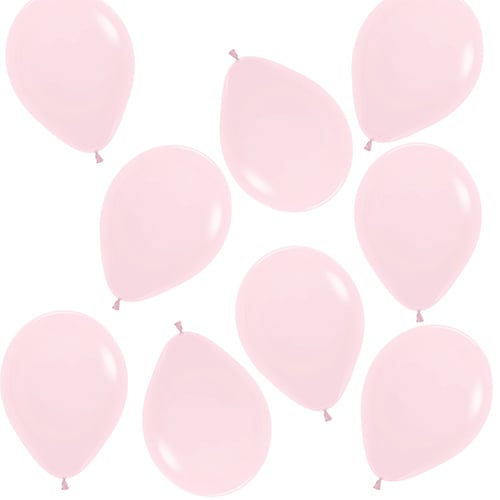 Pastel Matte Pink Sempertex Biodegradable Mini Latex Balloons 13cm / 5 in - Pack of 50