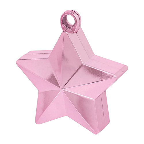 Pastel Pink Star Balloon Weight 140g