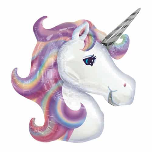 Pastel Unicorn Helium Foil Giant Balloon 84cm / 32 in Product Image