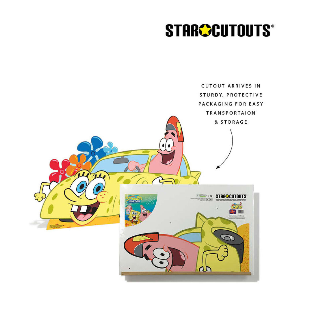 Patrick Star in SpongeBob Squarepants Car Lifesize Cardboard Cutout 95cm Product Gallery Image