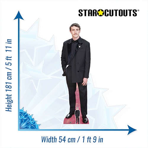 Paul Mescal Lifesize Cardboard Cutout 181cm Product Gallery Image