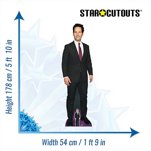 Paul Rudd Black Suit Lifesize Cardboard Cutout 178cm Product Gallery Image