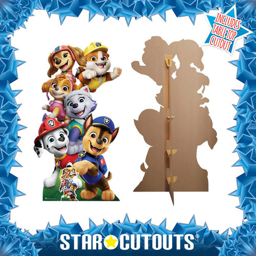 Paw Patrol Group Shot Lifesize Cardboard Cutout 164cm Product Gallery Image