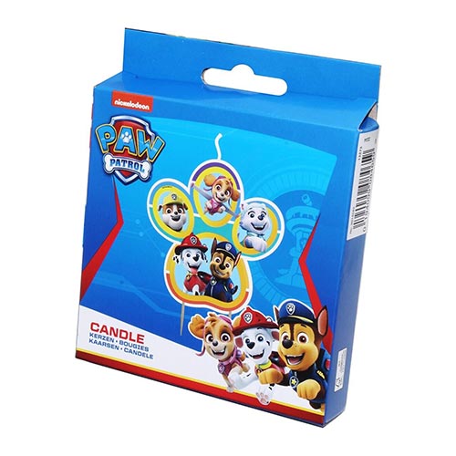 Paw Patrol Party Candle 7cm Product Gallery Image