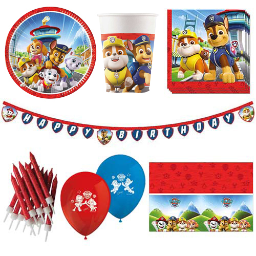 Paw Patrol Rescue Heroes 8 Person Deluxe Party Pack