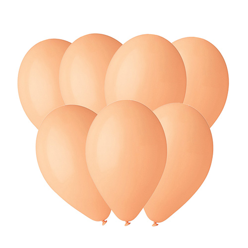 Peach Coral Latex Balloons 23cm / 9 in - Pack of 20 Product Image