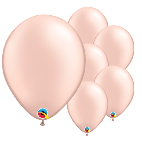 Pearl Peach Latex Qualatex Balloons 28cm / 11 in - Pack of 100 Product Image