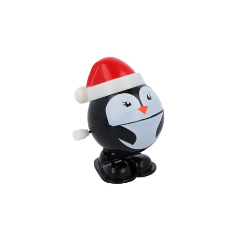 Penguin Christmas Clockwork Wind Up Toy 6.5cm