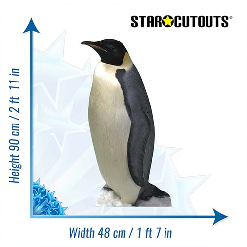 Penguin Star Mini Cardboard Cutout 90cm Product Gallery Image