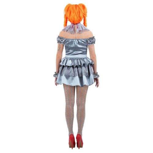 Pennywise IT Chapter Two Sexy Fancy Dress Costume Ladies Medium - UK 12-14 Product Gallery Image