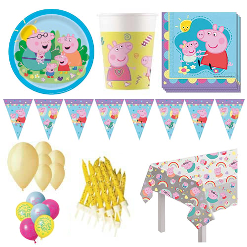 Peppa Pig 16 Person Deluxe Party Pack